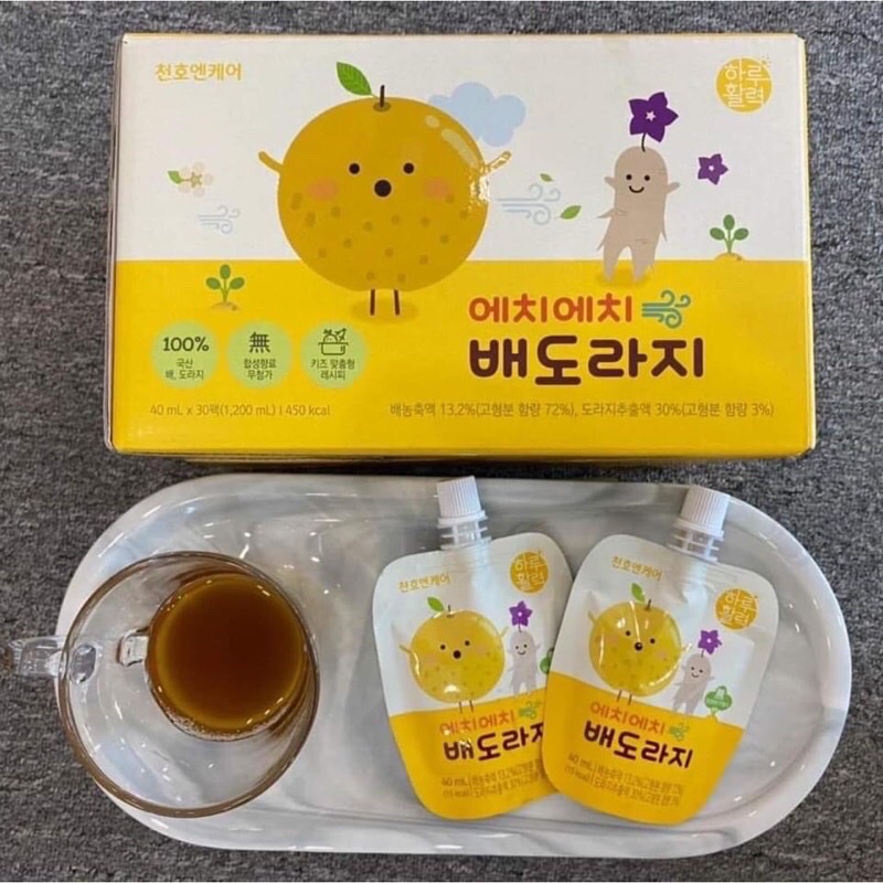 Hồng sâm hoa Lê chuông nội địa Hàn Quốc
