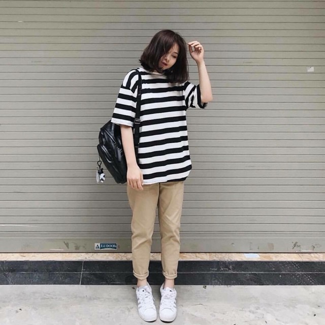 quần basic kaki