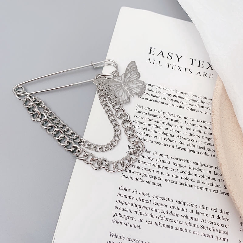 Cài Ngực Áo Thiết Kế Hình Bướm Cá Tính Thời Trang