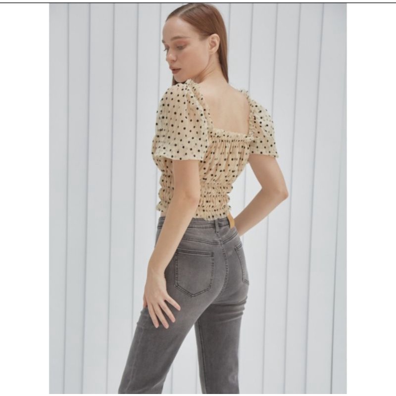 Áo Voan Chấm Bi Cocosin sz M