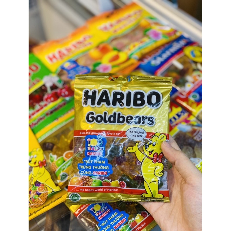 (8 LOẠI) KẸO DẺO HARIBO GÓI 80GR