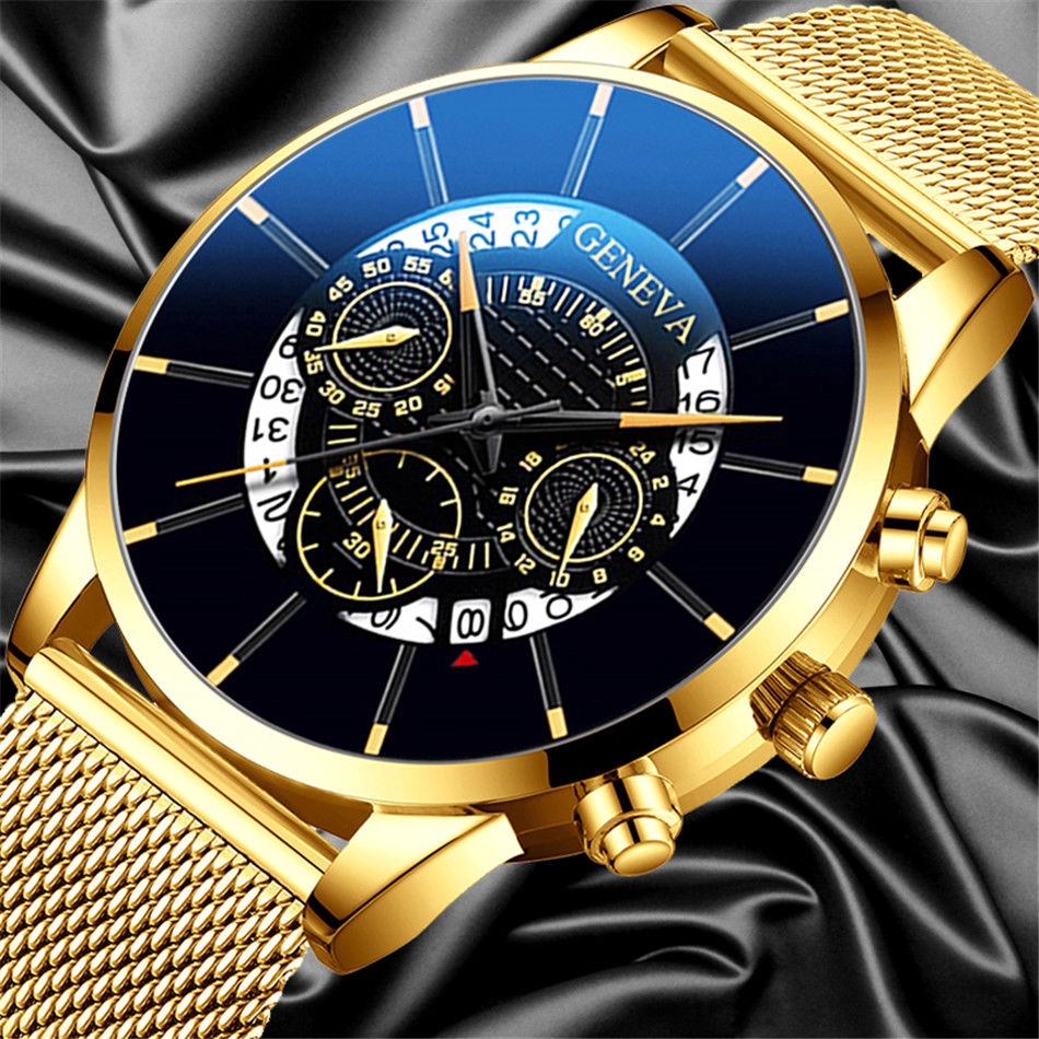  Đồng hồ nam dây đeo thép lưới thời trang dành cho | BigBuy360 - bigbuy360.vn