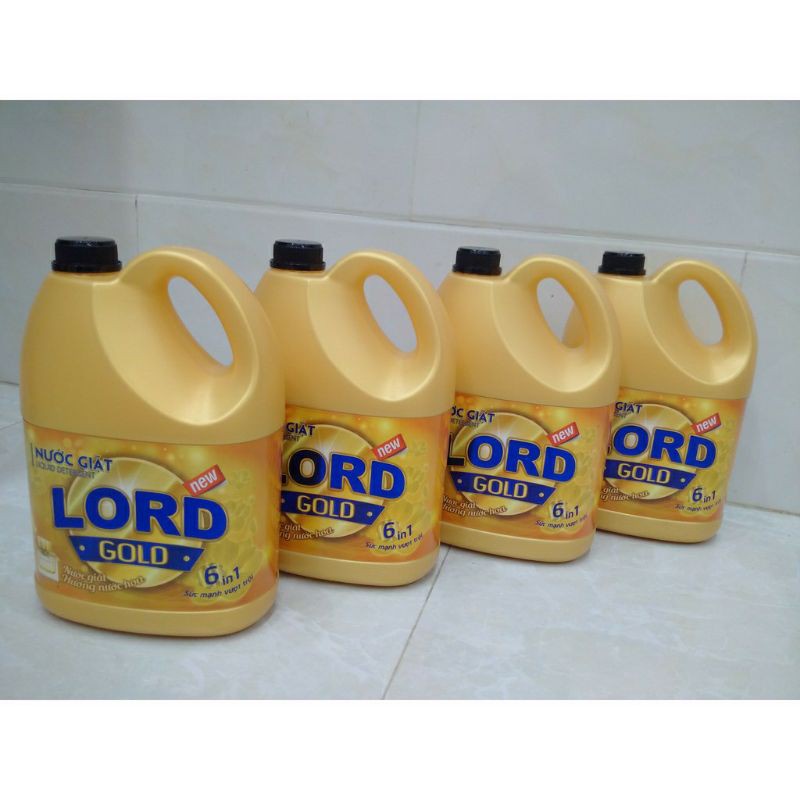 Nước giặt Lord Gold 3.5 kg hương nước hoa chính hãng
