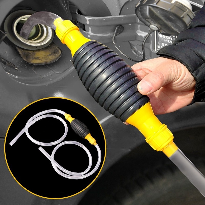 Dụng Cụ Bơm Nhiên Liệu Cầm Tay Có Ống Dẫn Chất Lượng Cao Dành Cho Ô Tô