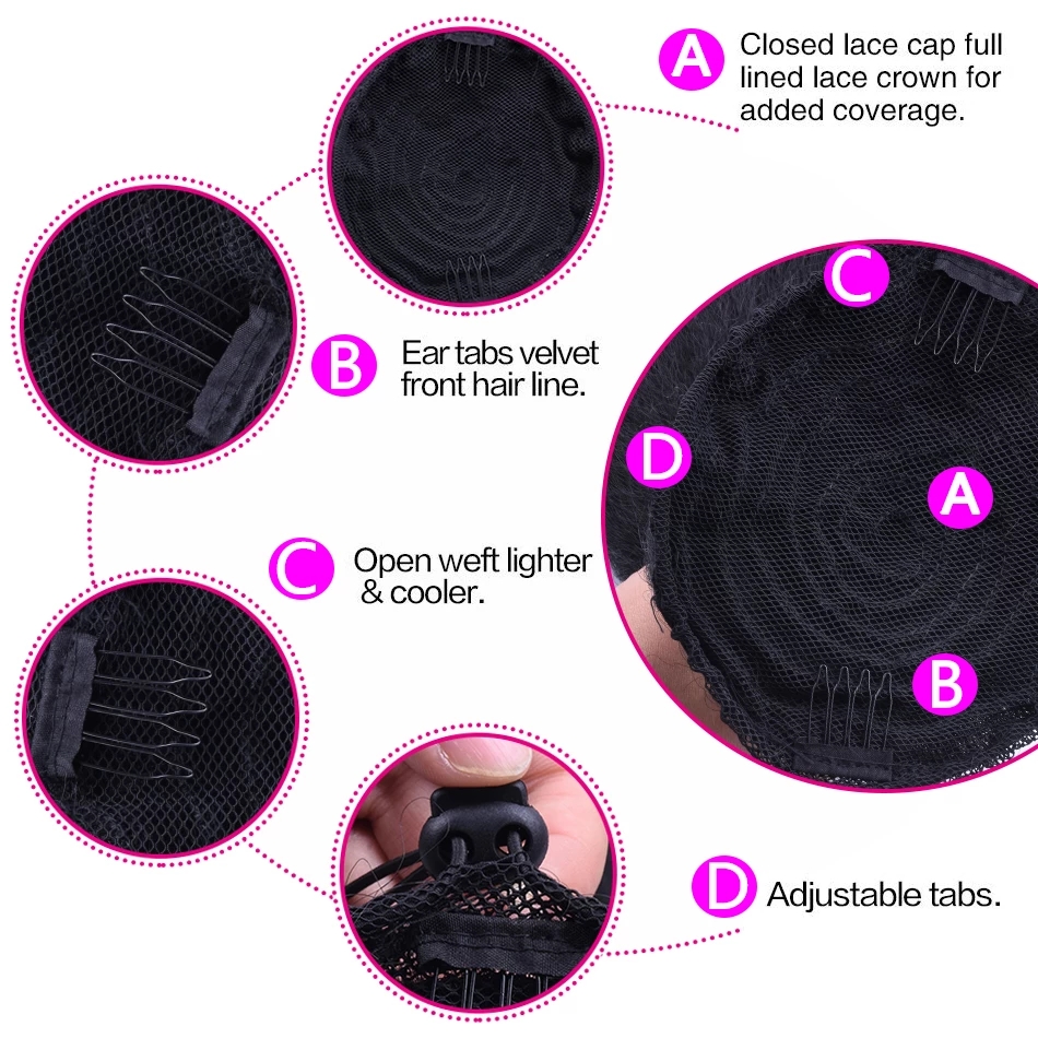 Tóc giả WIGSIN dáng dài tết bím 55cm