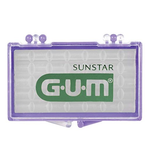 Sáp nha khoa, sáp giảm đau chỉnh nha niềng răng - GUM ORTHO WAX PRECUT [dvcareshop]