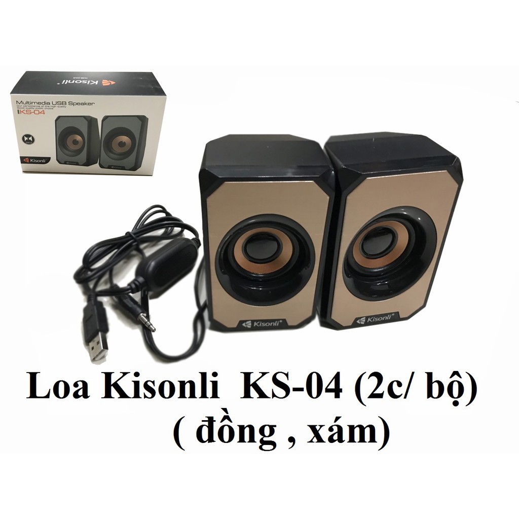 Loa Kisonli  KS-04 (2c/ bộ)