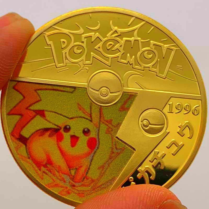 Set 5 Đồng Xu Sưu Tầm Pokemon