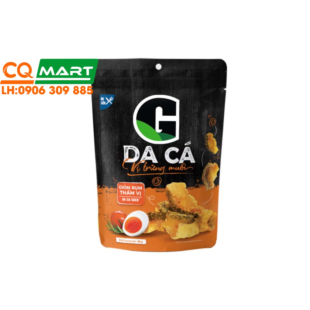 [07/10/2022] Da Cá Vị Trứng Muối G-kitchen 50g