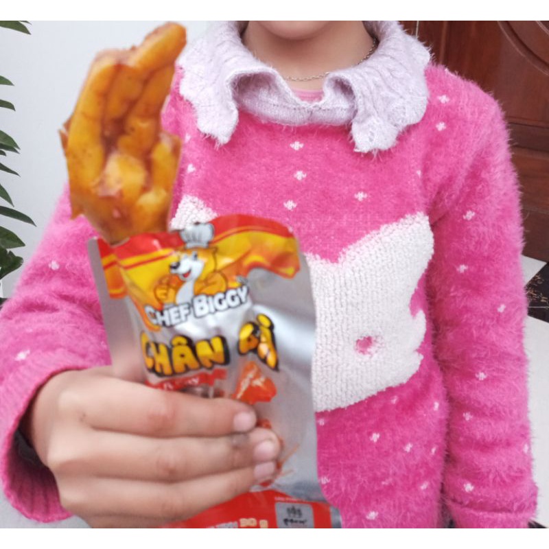 (hàng việt)5 chân gà cay,mật ong chef biggy của men'vodka