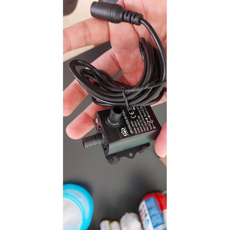 Bơm mini USB 5V-4,8W (400L/H) điều chỉnh được lưu lượng - Phụ kiện thủy sinh