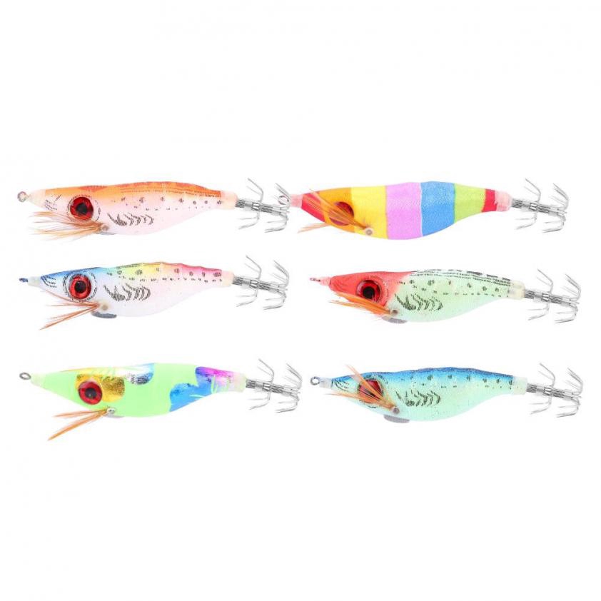 Set 6 Mồi Câu Cá Giả 10Cm