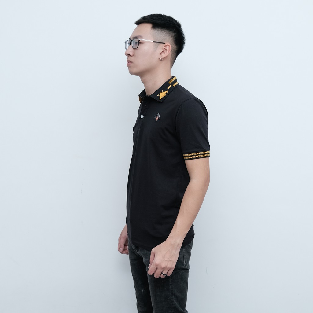 Áo Polo Nam con ong Cotton ❌ HOT TREND ❌ Áo polo 100% cotton thoáng mát kiểu dáng độc lạ. | BigBuy360 - bigbuy360.vn