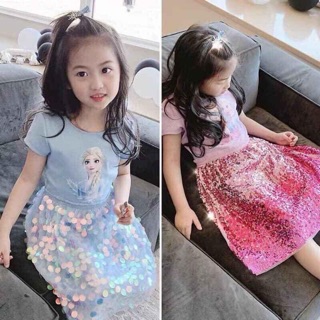 Váy elsa cho bé
