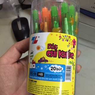 Hộp 20 bút chì khúc HB pc 09