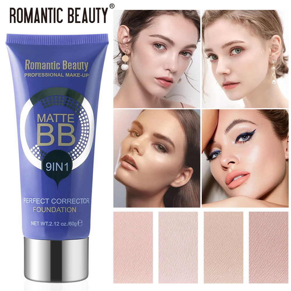 (Hàng Mới Về) Kem Nền Bb Dạng Lỏng Che Khuyết Điểm Thương Hiệu Romantic Beauty | BigBuy360 - bigbuy360.vn