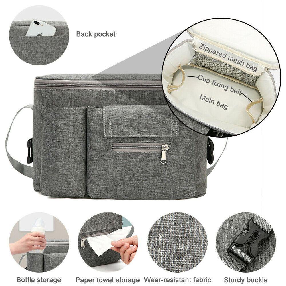 NIUYOU Túi Đựng Đồ Đa Năng Cỡ Lớn Tiện Lợi Dành Cho Mẹ Và Bé