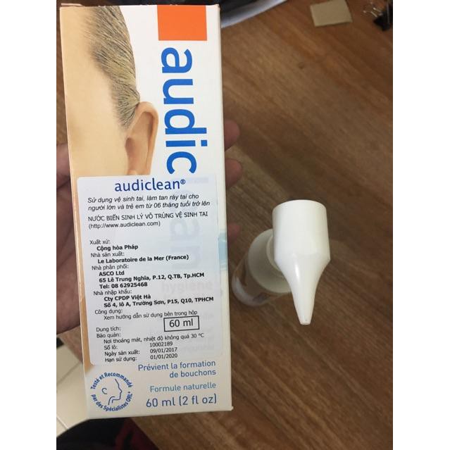 Nước rửa tai Audiclean | BigBuy360 - bigbuy360.vn