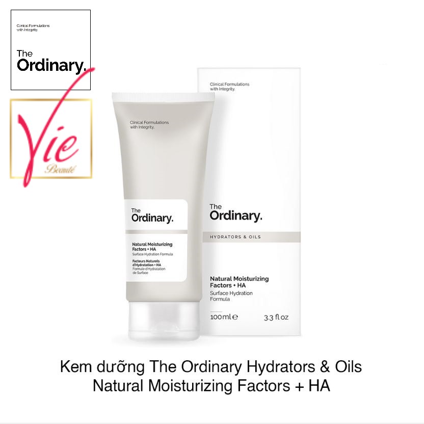 The Ordinary Natural Moisturizing Factors + HA - Kem dưỡng mềm mịn, cung cấp độ ẩm cho da The Ordinary