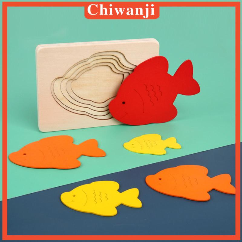 Đồ Chơi Xếp Hình Động Vật Bằng Gỗ Dành Cho Trẻ Em