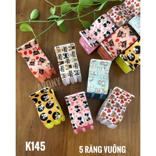 Bấu tóc, cào tóc, gắp tóc dạng kẹp tóc càng cua in hình thú cưng, chó, cún, mèo - Honey