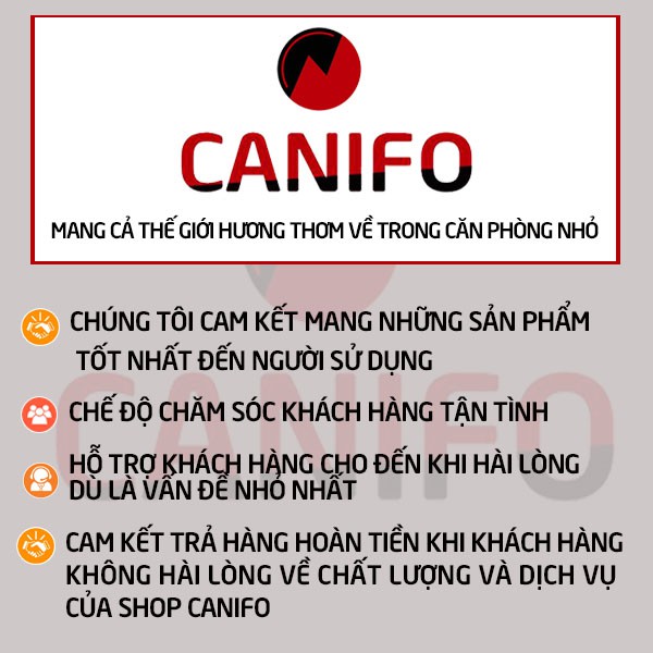 Tinh dầu treo xe hoa tuylip Canifo có kiểm định chất lượng, lọ treo tinh dầu khử mùi ô tô, treo tủ quần áo, treo phòng