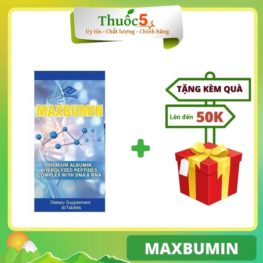 Maxbumin Bảo Vệ Chức Năng Gan Hộp 30 Viên