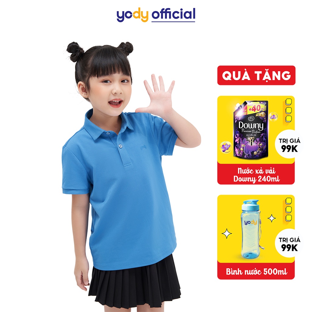 Áo Polo Cho Bé Trai Gái YODY, chất vải Cotton thoáng mát, mềm mịn APK5189