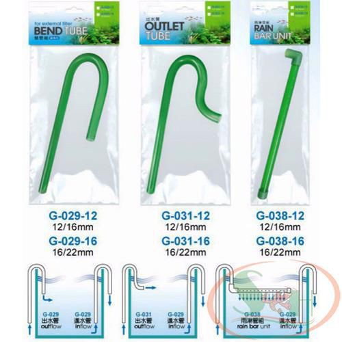 Ống Out Nhựa Xanh Lá Aqua World Outlet Tube