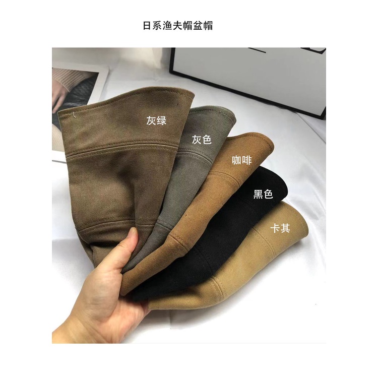 Nón Bucket Che Nắng Che Nắng Tự Động Phong Cách Hàn Quốc Dễ Phối Đồ Cho Nữ