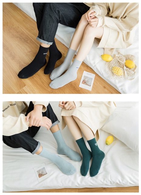 VỚ/TẤT THÊU TUẦN 7 ĐÔI NAM/NỮ [HÀNG CÓ SẴN MỚI 100%]