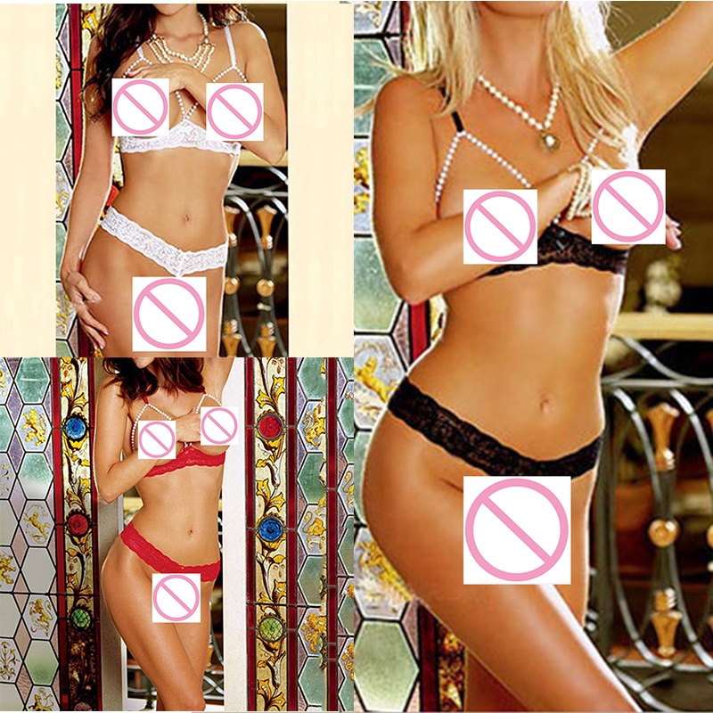 Bộ Đồ Lót Ren Quyến Rũ Dành Cho Nữ