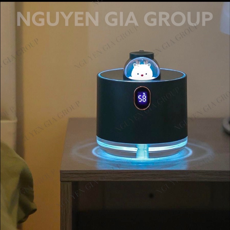 Máy khuếch tán tinh dầu không dây pin sạc gấu Bear tại Nguyễn Gia group Cao Đạt quận 5