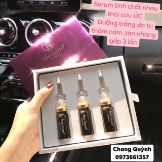 Serum tế bào gốc BIO-LANO Úc dưỡng trắng gấp 3 lần mờ thâm nám