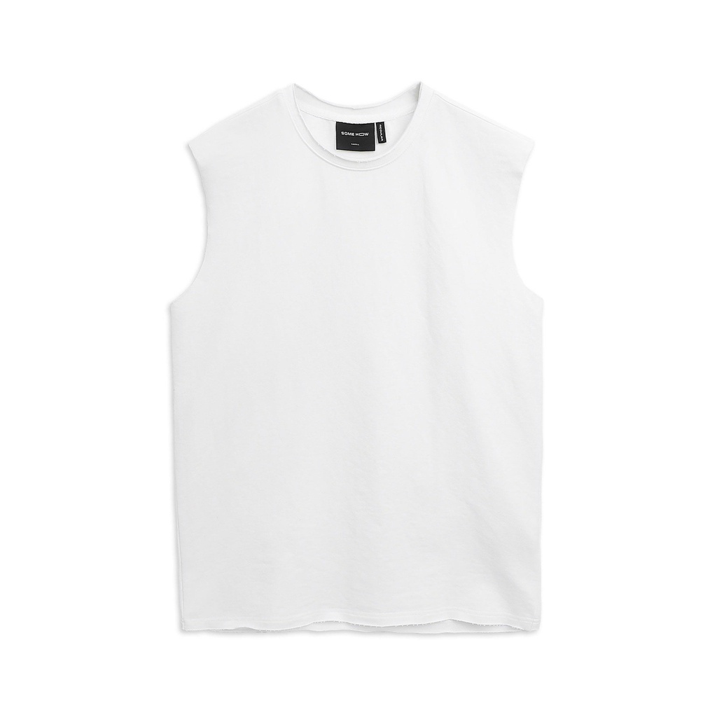 Áo Tanktop Nam , INF Regular BW, Chất Vải Cotton Co Giãn, 000464, SOMEHOW