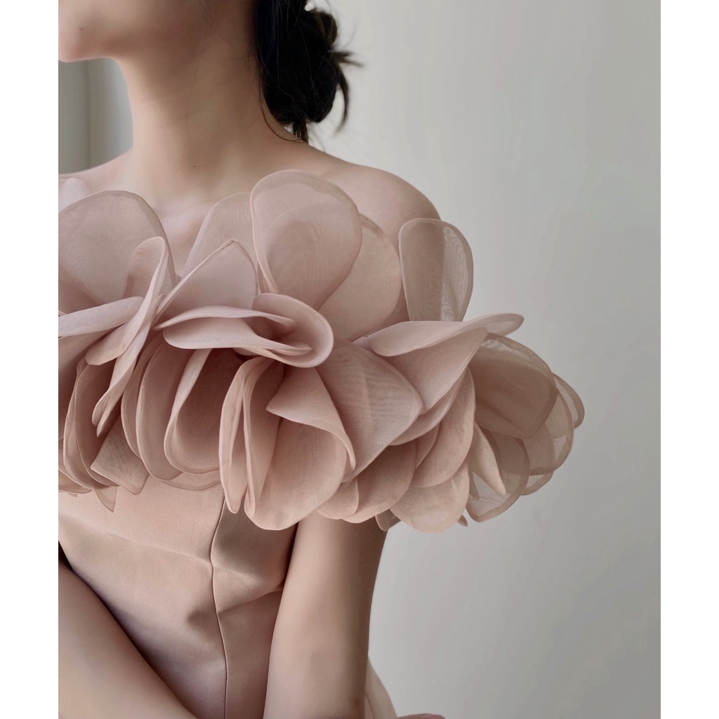 Váy hoa đính kết -  Follose Dress - Achelois