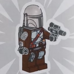 Đồ Chơi Lego Chính Hãng Nhân Vật The Mandalorian (Din Djarin / 'Mando') - Silver Beskar Armor, Jet Pack