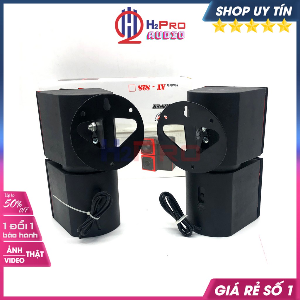 Bộ 4 Loa 2 Trung-2 Treble Thumper At-929, Loa Nâng Tiếng Treble-Mid Cao Cấp-200W-8 Ôm-Lời Sáng (Tụ Hàn Sẵn)-H2Pro Audio