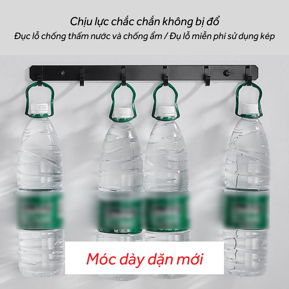 Móc treo đồ , thanh treo đồ tiết kiệm diện tích không gian nhà tắm , nhà bếp tiện dụng ATILA SHOP