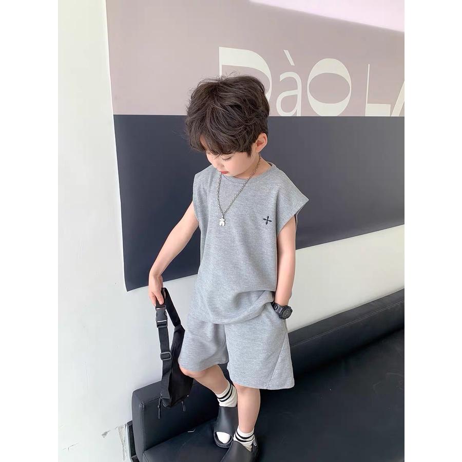 Bộ Ba Lỗ Star Trẻ Em, Bộ Sát Nách Cho Bé Trai Và Bé Gái Chất Liệu Cotton Mềm Mịn Thoáng Mát Ken Store