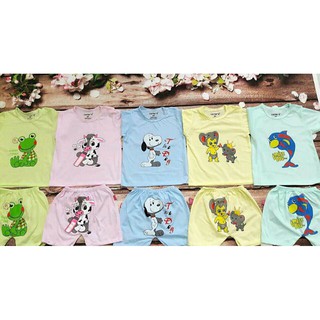 sét 5 bộ cộc tay đáng yêu cho bé