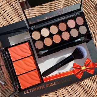 Set phấn mắt & màu má + cọ Sivanna Colors