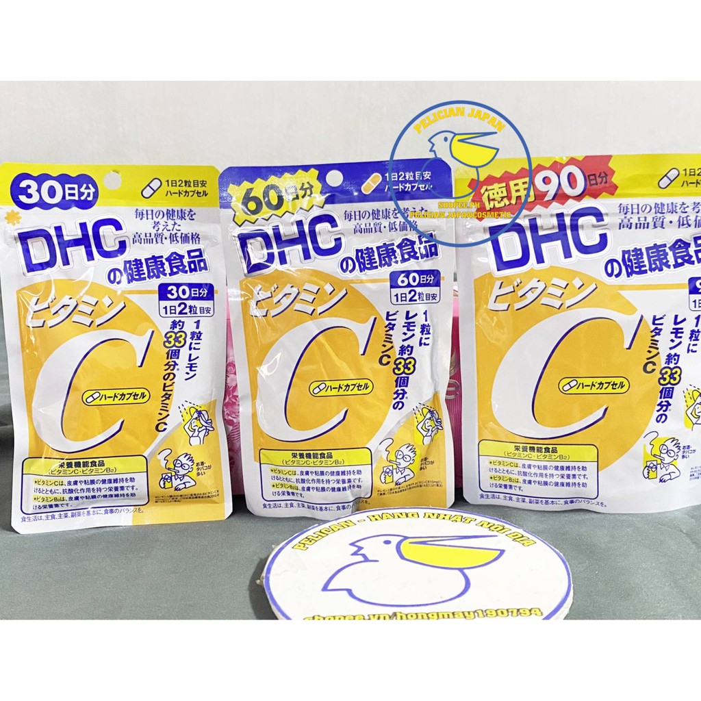 VIÊN UỐNG BỔ SUNG VITAMIN C DHC Nhật bản