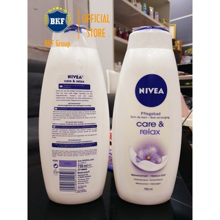 Sữa tắm cao cấp Nivea soft 750ml Đức