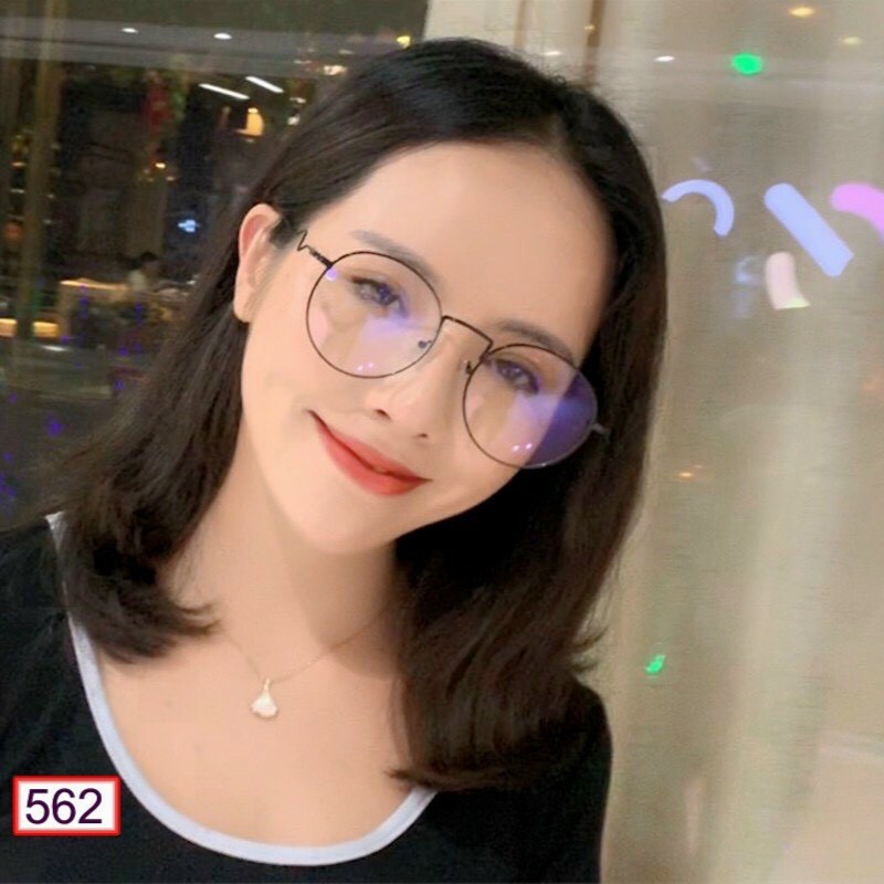 Gọng Kính Nhịp Tim Đính Hạt Kẻ Sọc | BigBuy360 - bigbuy360.vn