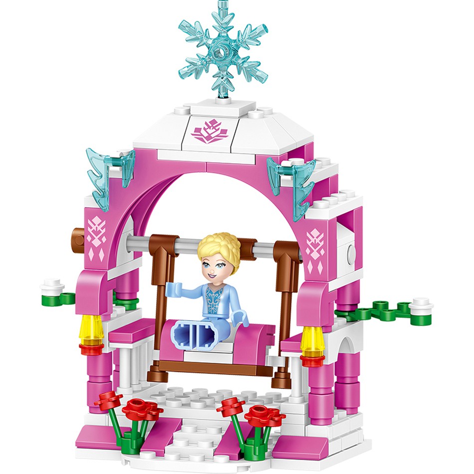Bộ Đồ Chơi Lắp Ráp lego Công Chúa Thiên Đường 4 Trong 1 Tiêu Chuẩn Làm Quà Tặng Sinh Nhật Cho Bé lego