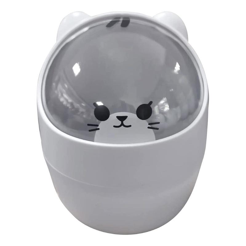 Thùng Rác Mini Để Bàn Có Nắp Đậy Chống Mùi Hôi Tiện Dụng