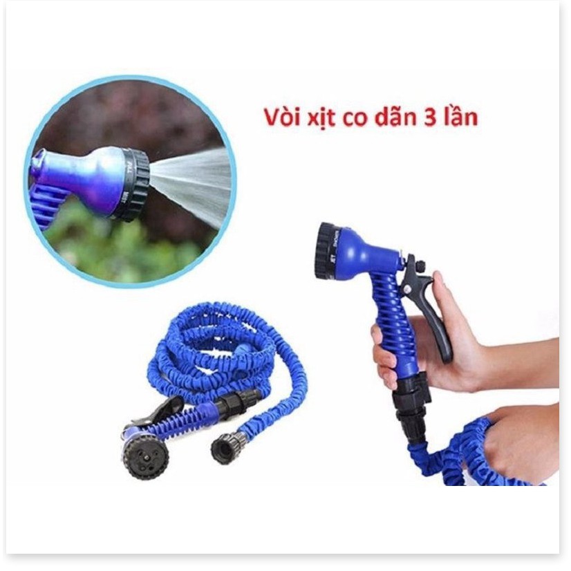 Vòi Xịt Nước Thông Minh Giãn Nở 5m Thành 15m