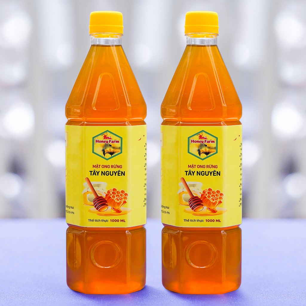 2 lít Mật ong Vạn Phúc (2 chai x 1 Lít)