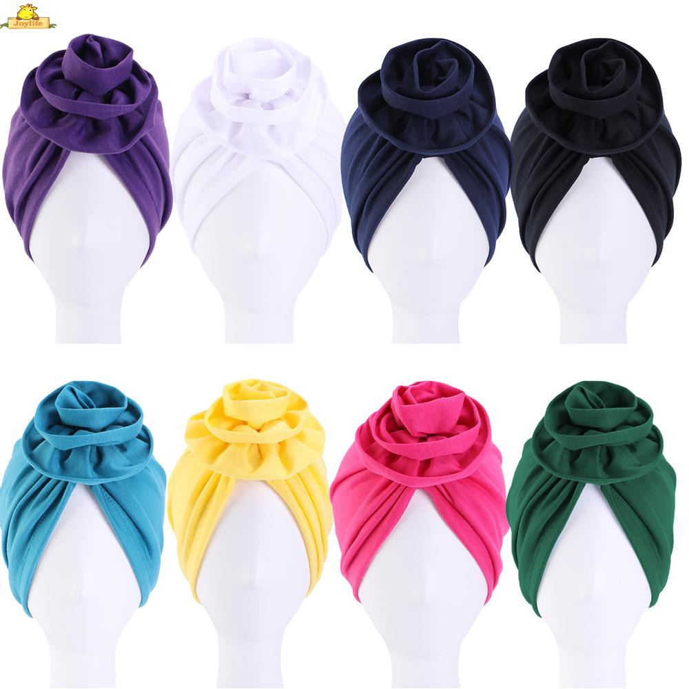 Mũ Turban Họa Tiết Thổ Cẩm Nhiều Màu Sắc Thời Trang Cho Nữ